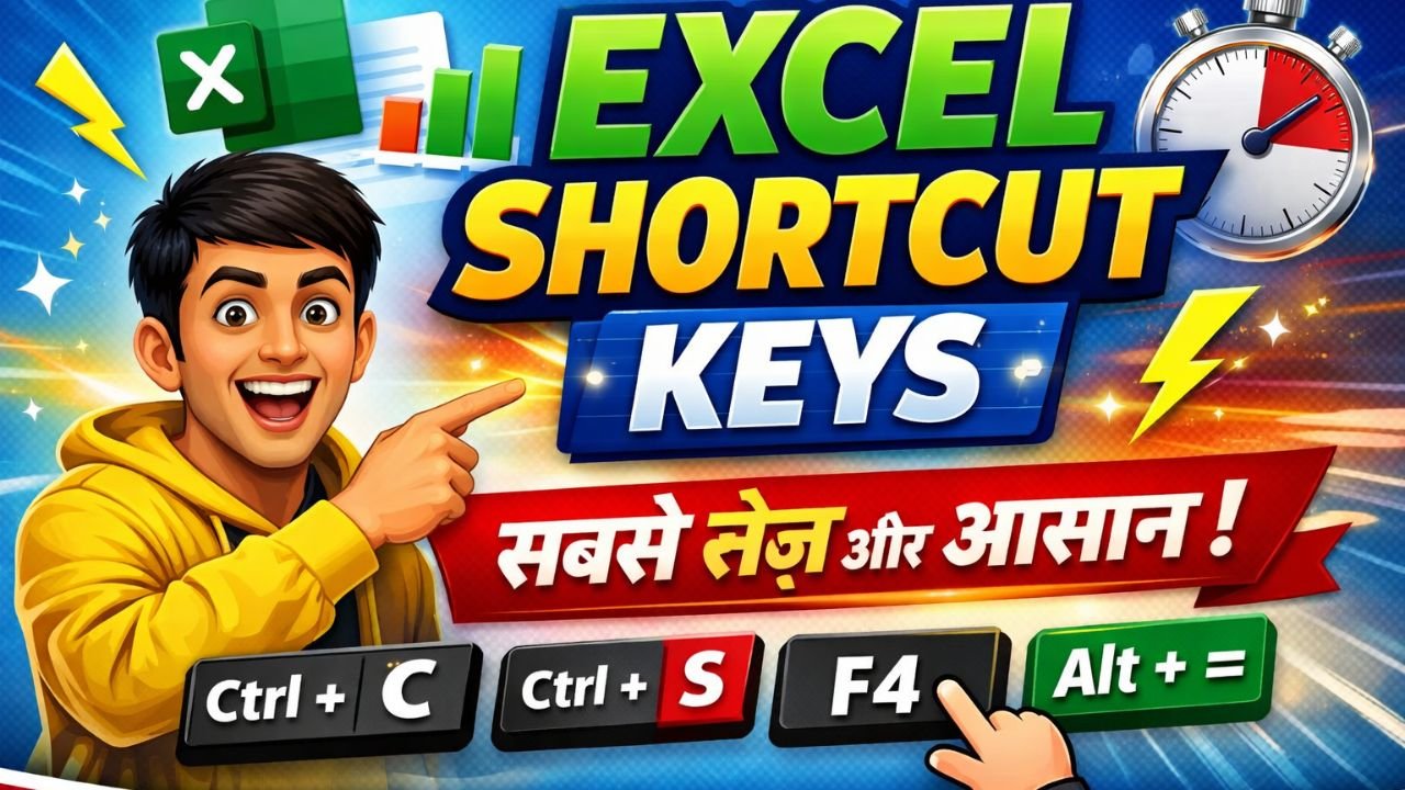 All Excel Shortcut Keys A to Z
